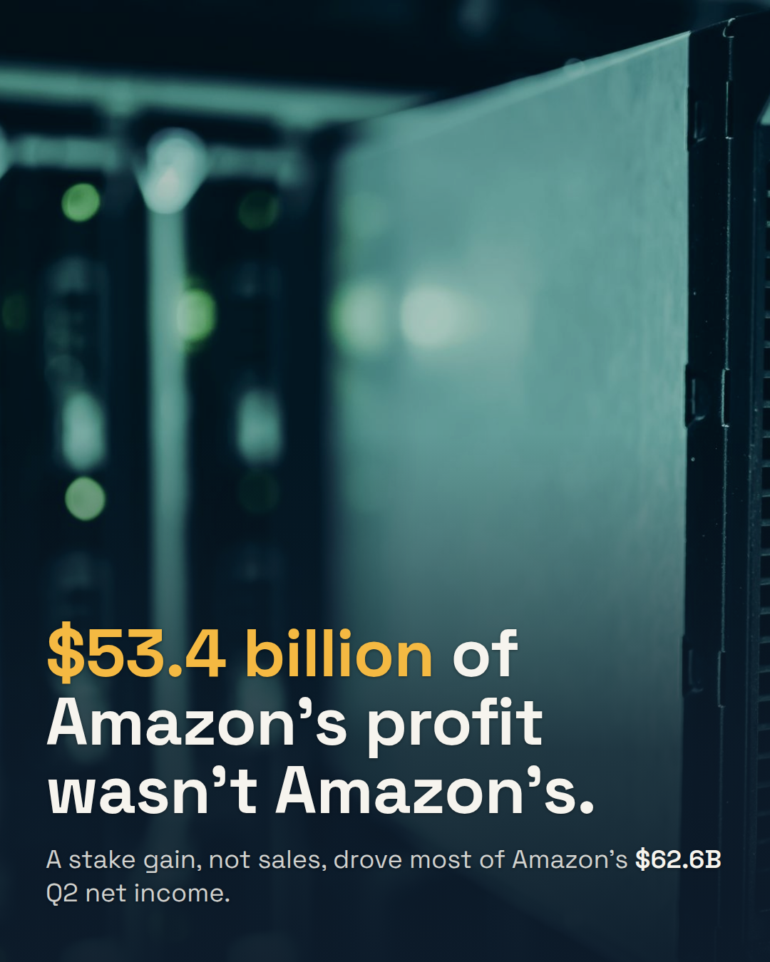 Amazon's $62.6 Billion Profit Wasn't Really Amazon's. Anthropic Was.