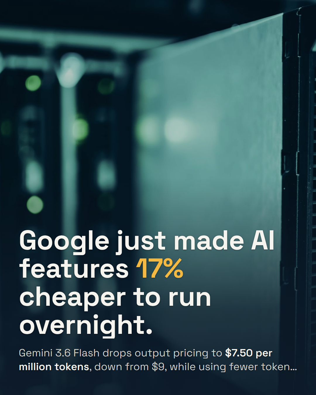 Google Cuts Gemini API Prices Again. The Real Story Is Token Efficiency.