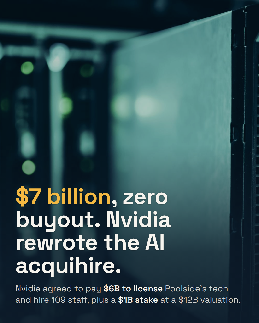 Nvidia Just Paid $7 Billion for an AI Startup It Insists It Didn't Buy.