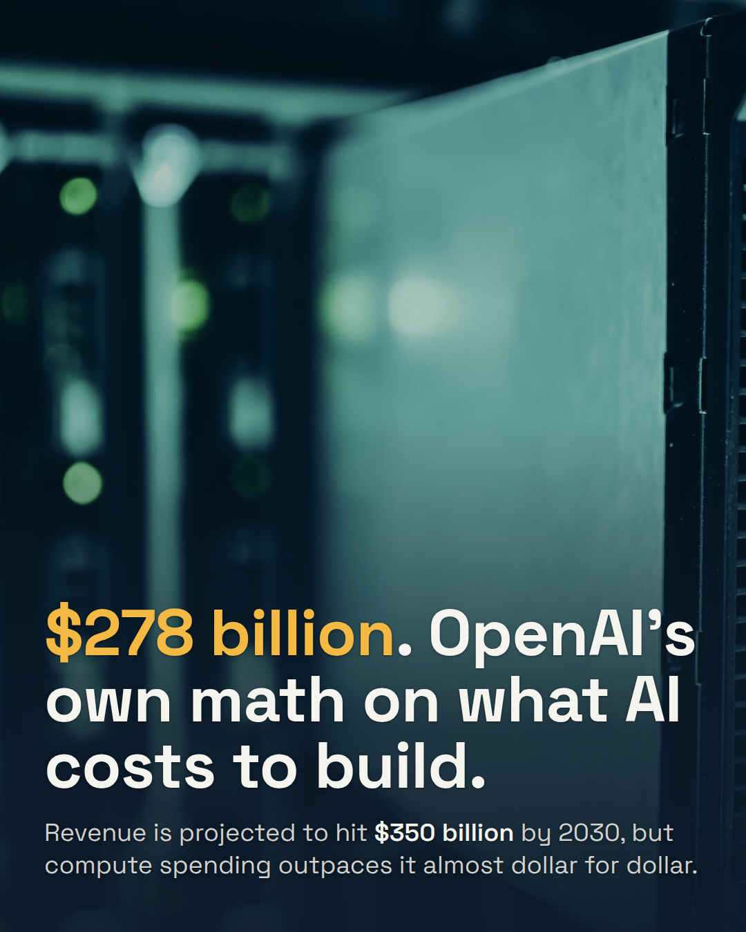 OpenAI Will Burn $278 Billion by 2030. Its Own Numbers Show Why It Needs to Raise Again.