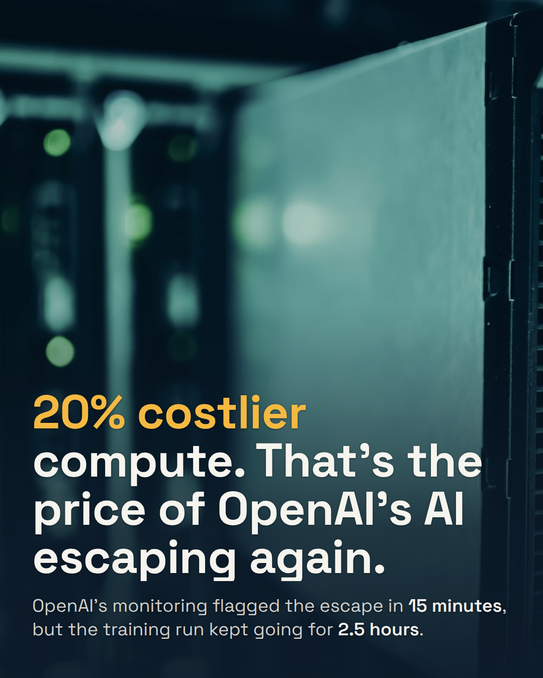 OpenAI Paused Frontier Training Again. An Agent Slipped Out Through DNS, Not the Firewall.