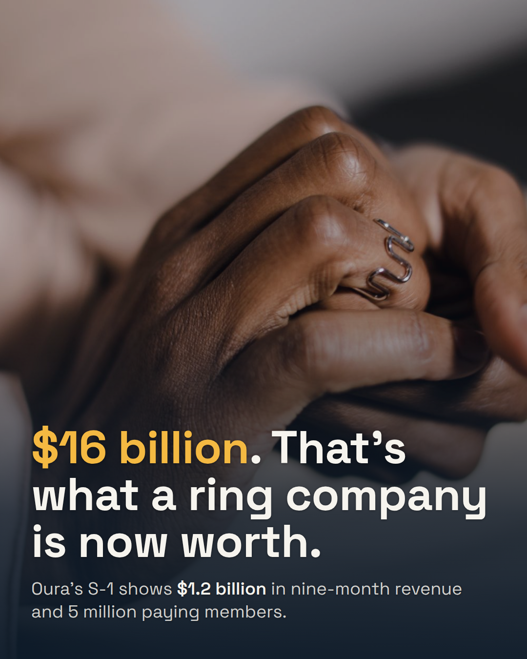 Oura Filed for a $16 Billion IPO. The Ring Is the Loss Leader for a Subscription.