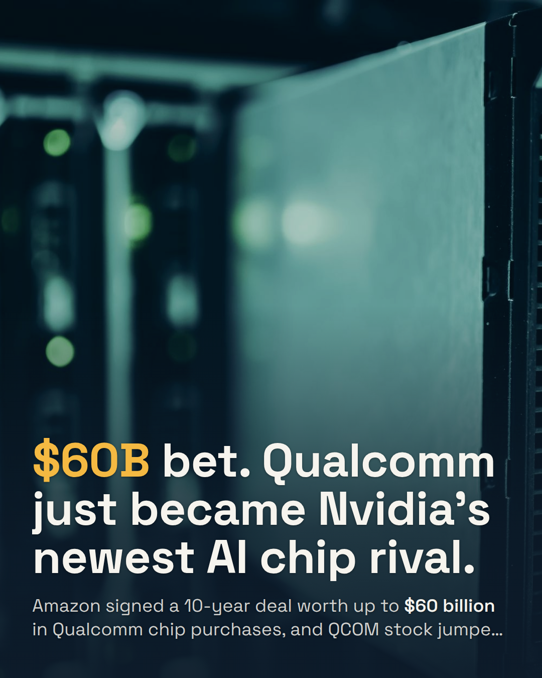 Qualcomm Just Landed Amazon as a Chip Customer. The Deal Is Worth Up to $60 Billion.